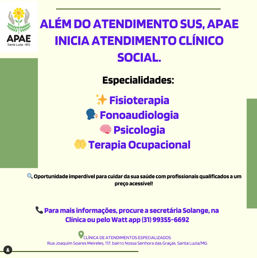  Iniciamos os atendimentos clínicos sociais