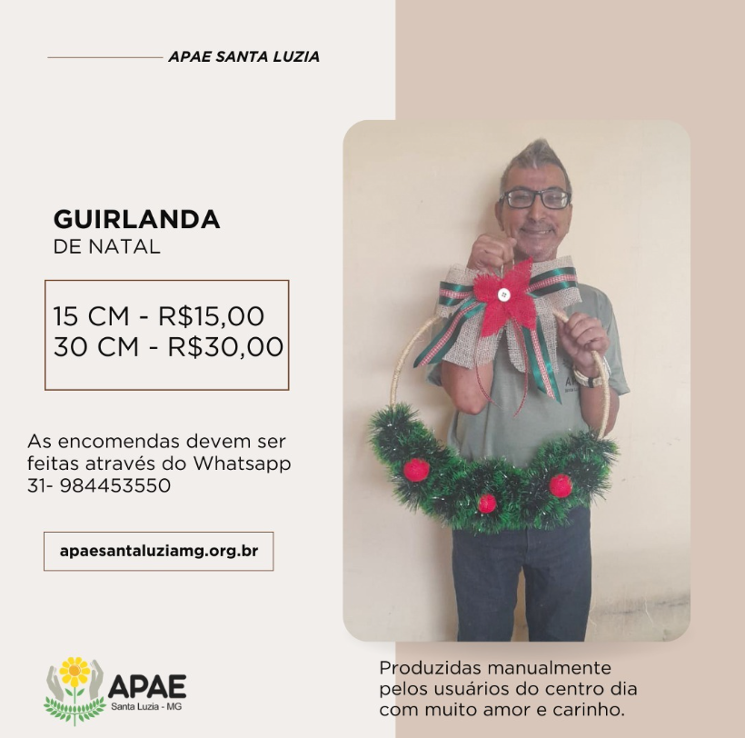 Encomende já a sua Guirlanda de Natal